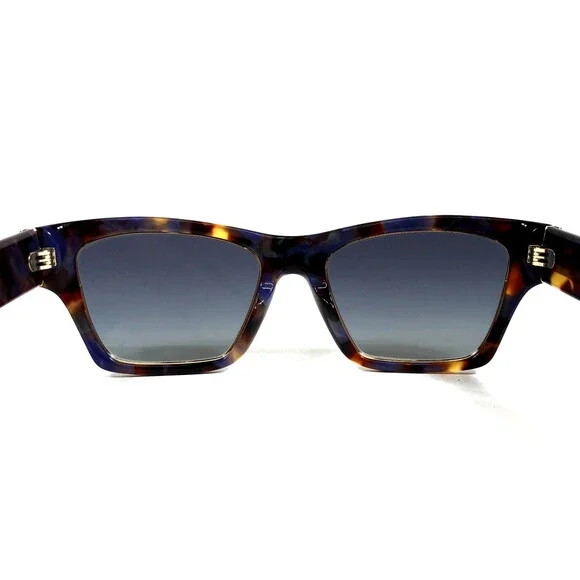 Tory Burch Sunglasses TY7186U 1921/4L Blue Pearl Tortoise Frame w/ Blue Gradient - Picture 9 of 12